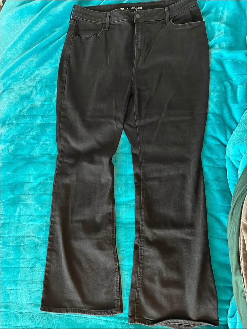 Old Navy Black Women's Flare Jeans